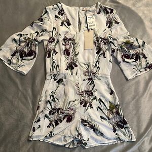 NWT Floral Romper